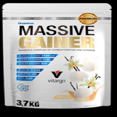 (SUBIDOR DE PESO) Massive Gainer PREMIUM 3,7 Kg. Vainilla