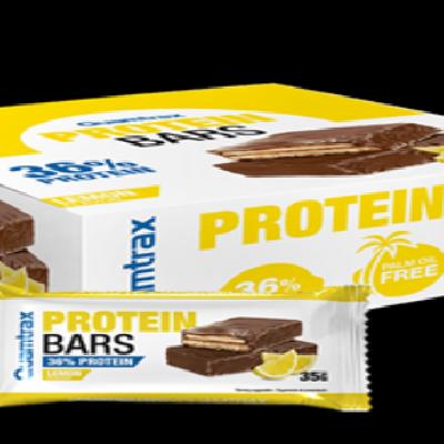 Protein Bars Limón, Chocolate o Yogurt 35 gr x 32 uds