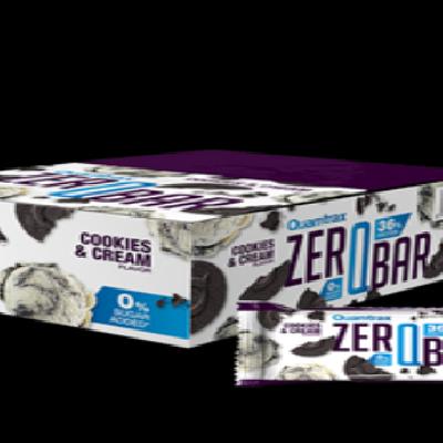 Zero Q-Bar Cookies & Cream 60gr x 12uds